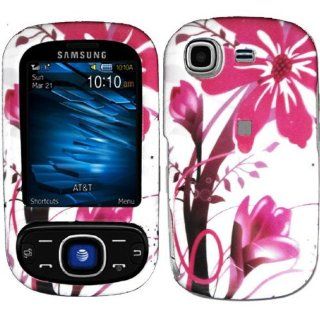 Pink Splash Hard Case Cover for Samsung Strive A687: Cell Phones & Accessories