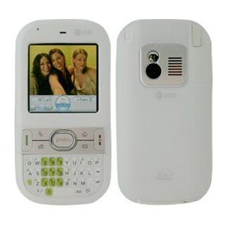 For Palm Centro 690 Transparent Clear White Silicone Skin Case Cover: Cell Phones & Accessories