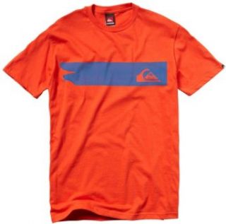 Quiksilver   Mens Oil Slick Mt0 Wr7 T Shirt, Size: Small, Color: Vintage Red at  Mens Clothing store