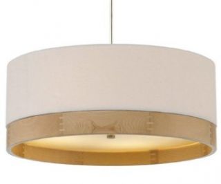 Tech Lighting 700TPO24WMS Topo   Four Light Line Voltage Suspension, Satin Nickel Finish with White Glass with Maple Shade   Ceiling Pendant Fixtures  