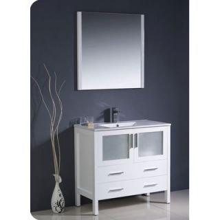 Fresca Torino 35.8 Modern Bathroom Vanity Set with Undermount Sink