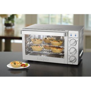 Waring 0.9 Cubic Foot Commercial Countertop Convection Oven