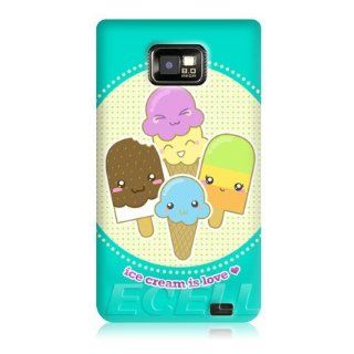 Head Case Designs Ice Cream Kawaii Hard Back Case Cover for Samsung Galaxy S2 II I9100: Cell Phones & Accessories