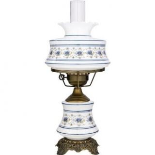Quoizel Abigail Adams 20  Inch Table Lamp with Antique Brass finish #AB701A   Porcelain Table Lamps  