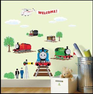 THOMAS AND FRIENDS THE TRAIN Decor Wall Sticker Kids TMS 701   Childrens Wall Decor