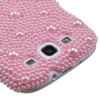 MYBAT SAMSIIIHPCBKPRLDM701WP Premium Pearl Diamante Case for Samsung Galaxy S3   1 Pack   Retail Packaging   Pink: Cell Phones & Accessories