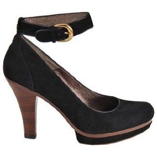 Women's Sofft MANHATTAN Ankle Strap Pumps BLACK 6 M: Shoes