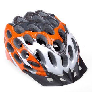 Brand New Orange & White & Gray Climbing Racing Sport Bike For Adult Men Honeycomb Shape Hero Bicycle Helmet : Bmx Bike Helmets : Sports & Outdoors