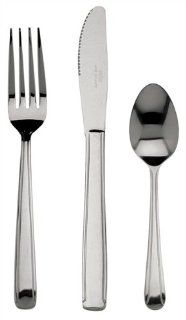 Update International DLH 705 Dominion Series Extra Heavy Weight Chrome Extra Long Dinner Fork, 7 1/2 Inch, Mirror Polish: Kitchen & Dining