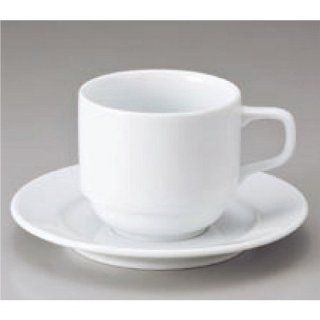 drinkware cup with saucer kbu770 20 682 [90.56 cc] Japanese tabletop kitchen dish Bowl dish Rondo stack coffee bowl dish [ 230 cc ] Cafe cafe Tableware restaurant business kbu770 20 682: Kitchen & Dining
