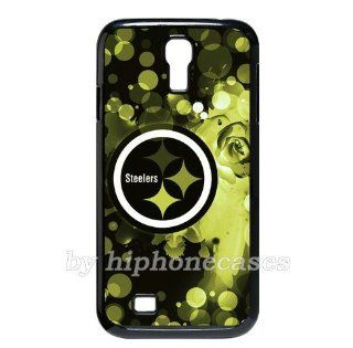 NFL Pittsburgh Steelers Samsung Galaxy S4/S IV/SIV i9500 back Cases Steelers logo by hiphonecases: Cell Phones & Accessories