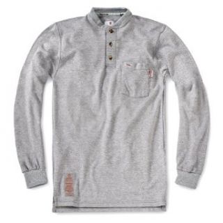 Tyndale Men's Long Sleeve Henley Shirt: Work Utility Shirts: Clothing