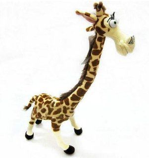 14" Cute Long Neck Gerry Giraffe (cousin of Melman from Madagascar 3) Bendable Soft Plush for Kids and Baby Gifts : Baby Plush Toys : Baby