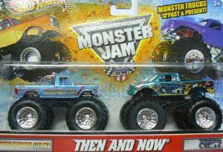 Hot Wheels Monster Jam Then and Now Virginia Giant: Toys & Games