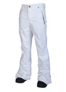 686 Mannual Data Snowboard Pants White Mens Sz XL: Clothing