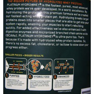 Optimum Nutrition Platinum Hydro Whey, Turbo Chocolate, 3.5 Pound: Health & Personal Care