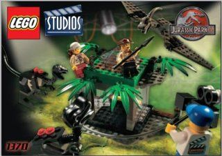 LEGO Studios Set #1370 Jurassic Park 3 Raptor Rumble Studio: Toys & Games