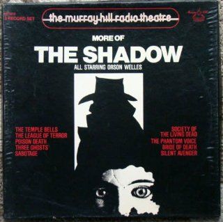 More of The Shadow starring Orson Welles 3 Record Set Vinyl LPs Murray Hill Radio Theatre: Music