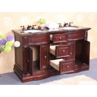 Legion Furniture 61 Double Bathroom Vanity Set