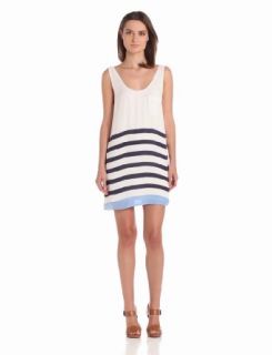 Joie Women's Dawna B Stripe Silk Tank Dress, Blue Violet, Medium at  Womens Clothing store: