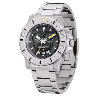 Jorg Gray JG9500 14   Men's Swiss Chronograph Watch, Date Display, Sapphire Crystal, Stainless Steel Bracelet: Watches