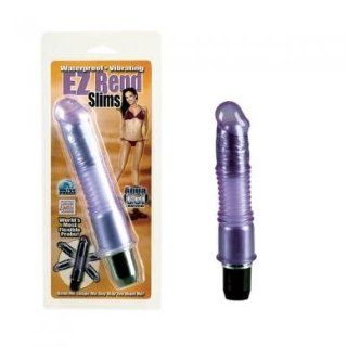 Holiday Gift Set Of EZ Bend Slims Thick Veined Vibrator And a Mini Mite Waterproof Massager  Purple: Health & Personal Care