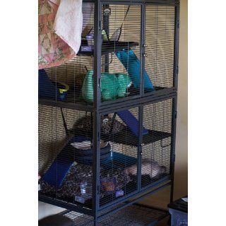 Midwest Critter Nation Animal Habitat with Stand, Double Unit, 36 Inches by 24 Inches by 63 Inches : Home And Garden Products : Pet Supplies