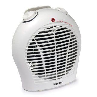 Impress Im 702 1500 Watt 2 Speed Fan Heater With Adjustable Thermostat Home & Kitchen