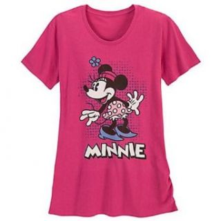 Disney Minnie Mouse Women's Night Shirt   One Size   Hot Pink at  Womens Clothing store