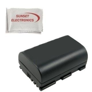 Extended Life LP E6 Replacement Battery for Canon Cameras. Includes SSE Microfiber Cleaning Cloth : Digital Camera Batteries : Camera & Photo