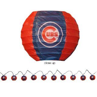 Chicago Cubs Paper Lantern Party Lights (Set of 10) : Sports Related Merchandise : Sports & Outdoors