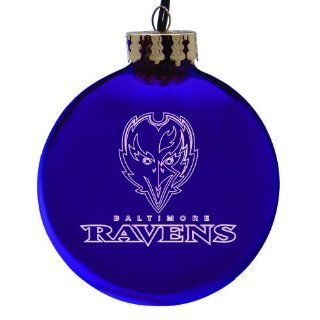 Baltimore Ravens Laser Etched Ornament : Decorative Hanging Ornaments : Sports & Outdoors
