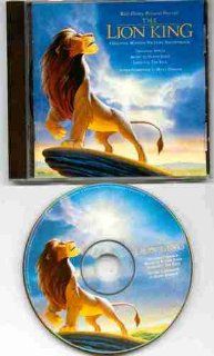 Lion King Soundtrack (Original Disney 1994 Rare PICTURE DISC CD Containing 12 Tracks Featuring Elton John, Hans Zimmer, Carmen Twillie, Jeremy Irons, Cheech Marin, Jim Cummings, Whoopi Goldberg, Rick Astley) Music