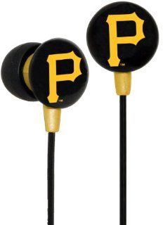 iHip MLB Pittsburgh Pirates Logo Earbuds: Electronics