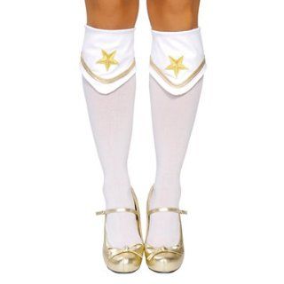 Sexy Gold Star Sequin Boot Covers for Costume: Clothing