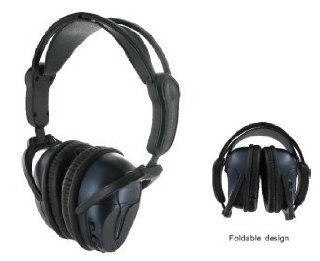 AV JEFE VANC700 Active Noise Cancelling Stereo Headphone_acoustic noise cancelling, cancel ambient noise headphone, Dual prong adapter (For Airplane use), Adjustable/Attachable cord: Electronics