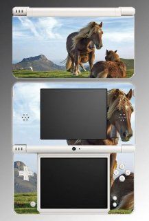 Horse Pony Stallion Mare Filly Colt Cute Girls Kids Gift Video Game Vinyl Decal Cover Skin Protector for Nintendo DSi XL: Video Games