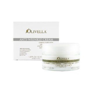Olivella Virgin Olive Oil Anti Wrinkle Cream   1.69 Oz, Pack of 2: Health & Personal Care