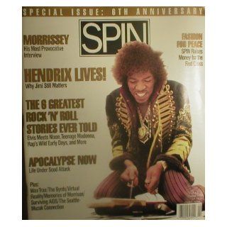 Spin Magazine April 1991 Jimi Hendrix (Single Back Issue): Spin: Books