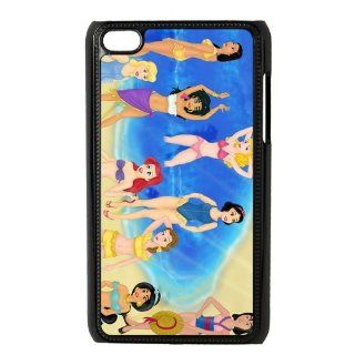 Unique Art Cute Princess Beauty Cartoon Series Customized Special DIY Hard Best Case Cover for iPod Touch 4: Cell Phones & Accessories