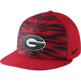 NIKE Mens Georgia Bulldogs Players Game Day True Snapback Cap   Size:
