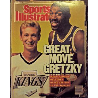 SPORTS ILLUSTRATED MAGAZINE: AUGUST 22, 1988  Wayne Gretzky & Magic Johnson Cover: meremart: Books