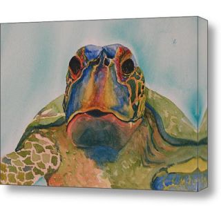 Blackwater Design Cousins Series Truman the Turtle 24 x 30 Wrap Canvas