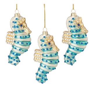 CG Sparks Handcrafted Recycled Glass Icicle Ornament (Pack of 20)