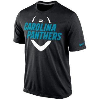 NIKE Mens Carolina Panthers Dri FIT Legend Icon Short Sleeve T Shirt   Size: