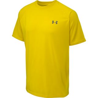UNDER ARMOUR Mens Tech Short Sleeve T Shirt   Size: Xl, Solar/black