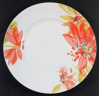222 Fifth (PTS) Summer Daisies Dinner Plate, Fine China Dinnerware   Floral,Rim,