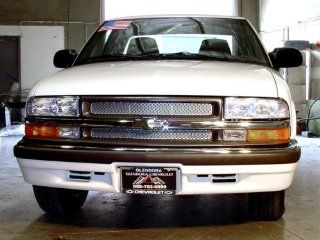 Chevrolet S/10 Pickup, Blazer, Extreme 98 04 MX series Grille Upper Insert in Silver: Automotive