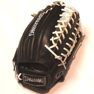 Spalding Pro Select 13" Dexter Fowler Embroidered Fielding Glove with Finger Trap (right handed thrower) : Baseball Batting Gloves : Sports & Outdoors