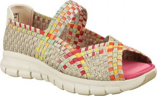 Womens Skechers Synergy Sunday Stroll   Natural/Multi Mary Janes